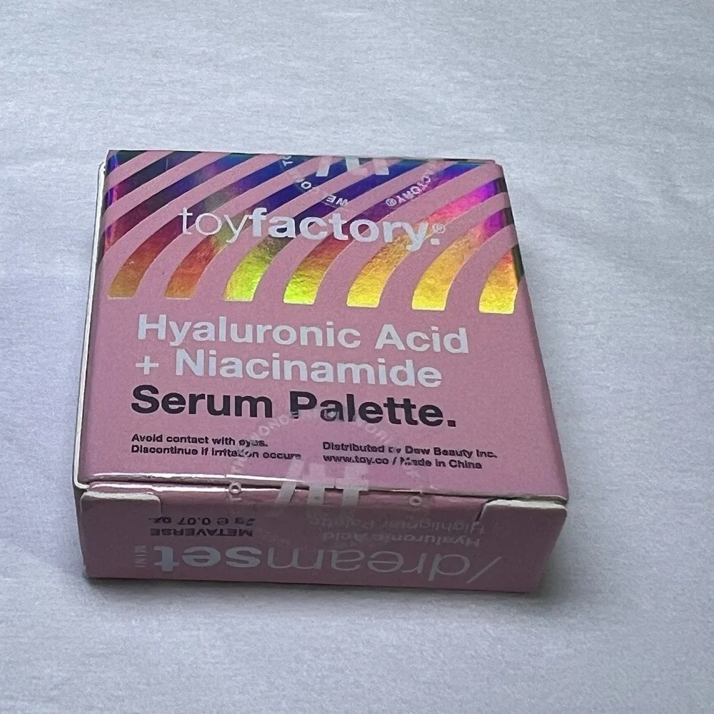 Toy Factory Dream Set  Serum Palette In BISHA .07oz/2g‎ Travel Size NWB